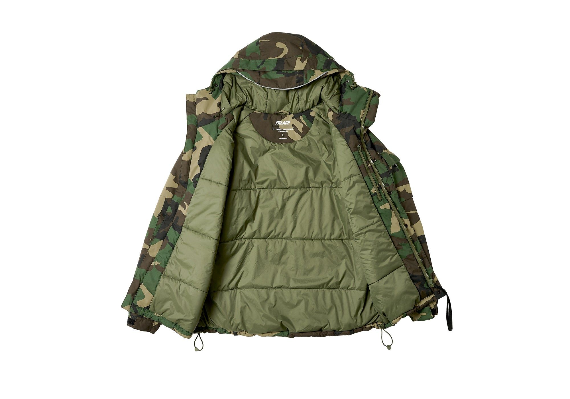 P-TECH HOODED JACKET CAMO sold by PALACE product image thumbnail 3