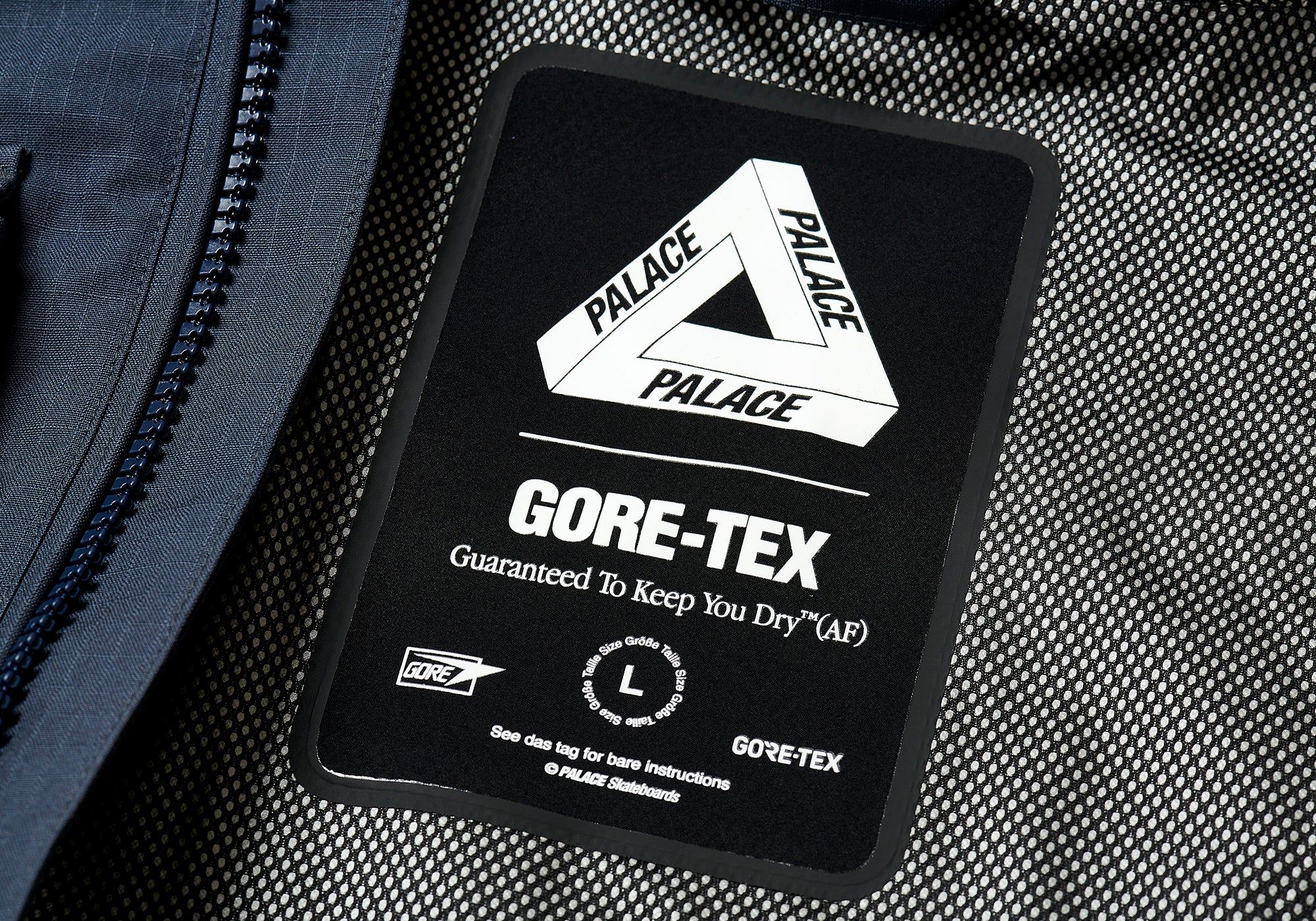 GORE-TEX COTTON RS JACKET NAVY sold by PALACE product image thumbnail 5