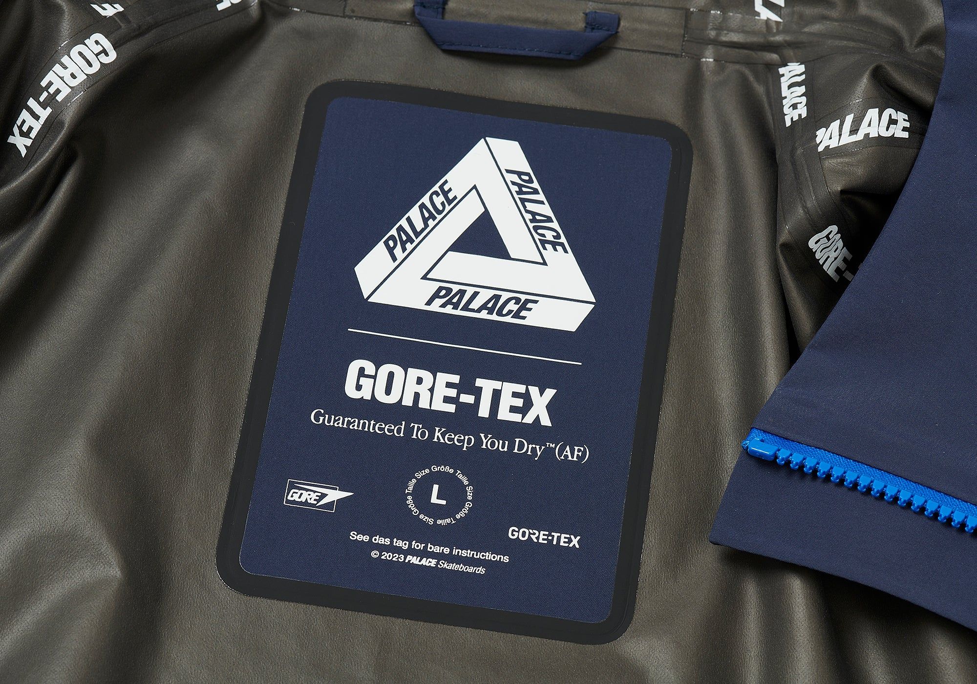 GORE-TEX R-TEK JACKET NAVY sold by PALACE product image thumbnail 7