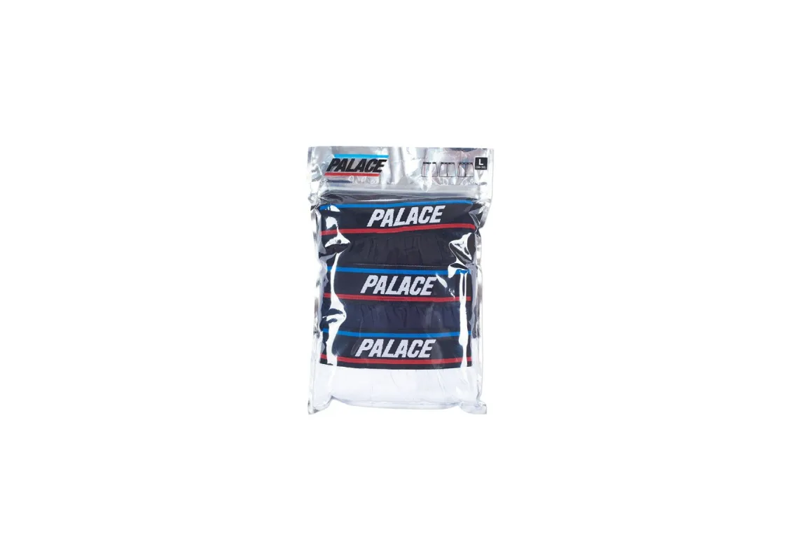 BASICALLY A PACK OF BOXERS BLACK / NAVY / WHITE sold by PALACE