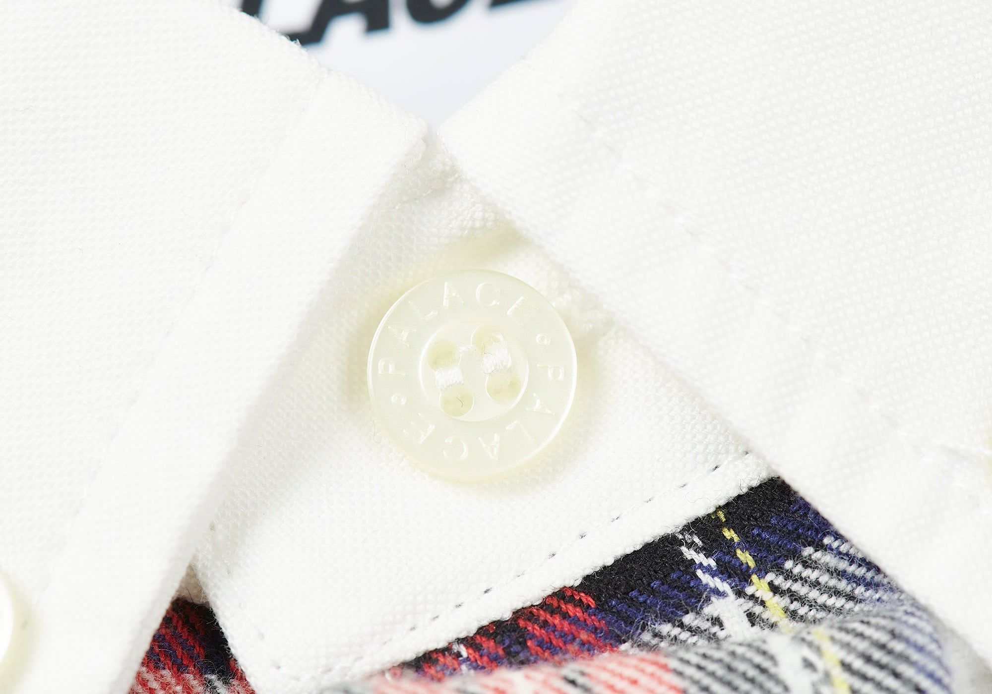 CHECK PANEL CHAMBRAY SHIRT WHITE sold by PALACE product image thumbnail 4