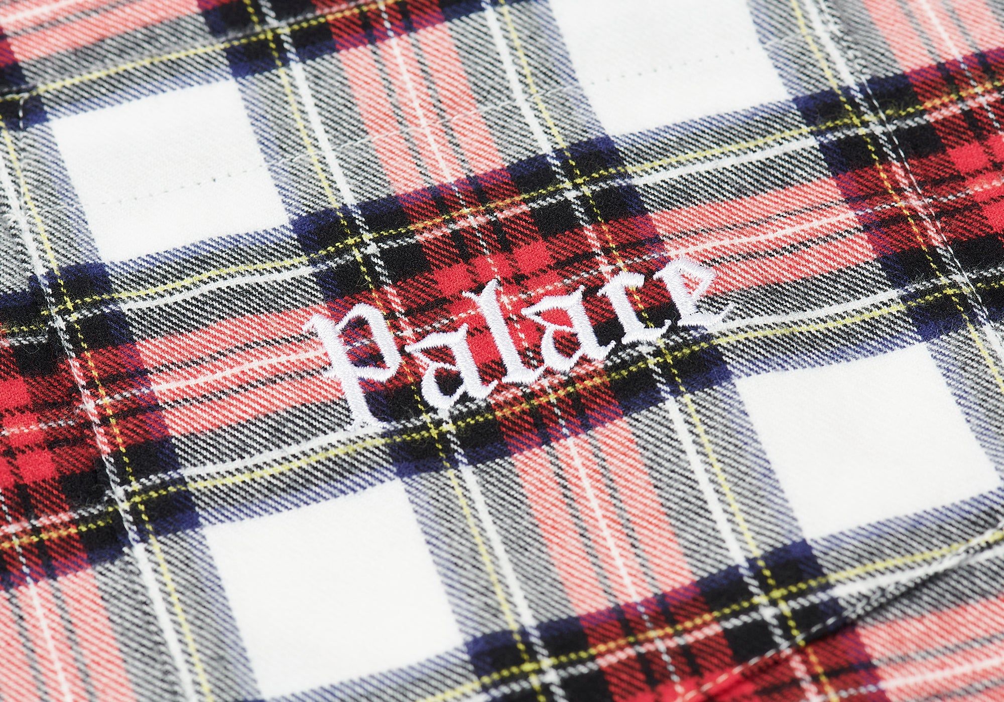 CHECK PANEL CHAMBRAY SHIRT WHITE sold by PALACE product image thumbnail 3