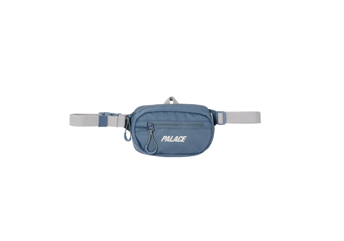 CORDURA ECO HEX RIPSTOP MINI WAIST BAG SLATE GREY sold by PALACE