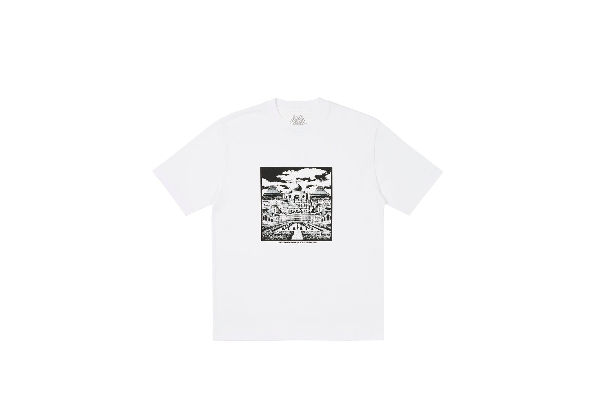MULTI PALACE T-SHIRT WHITE sold by PALACE