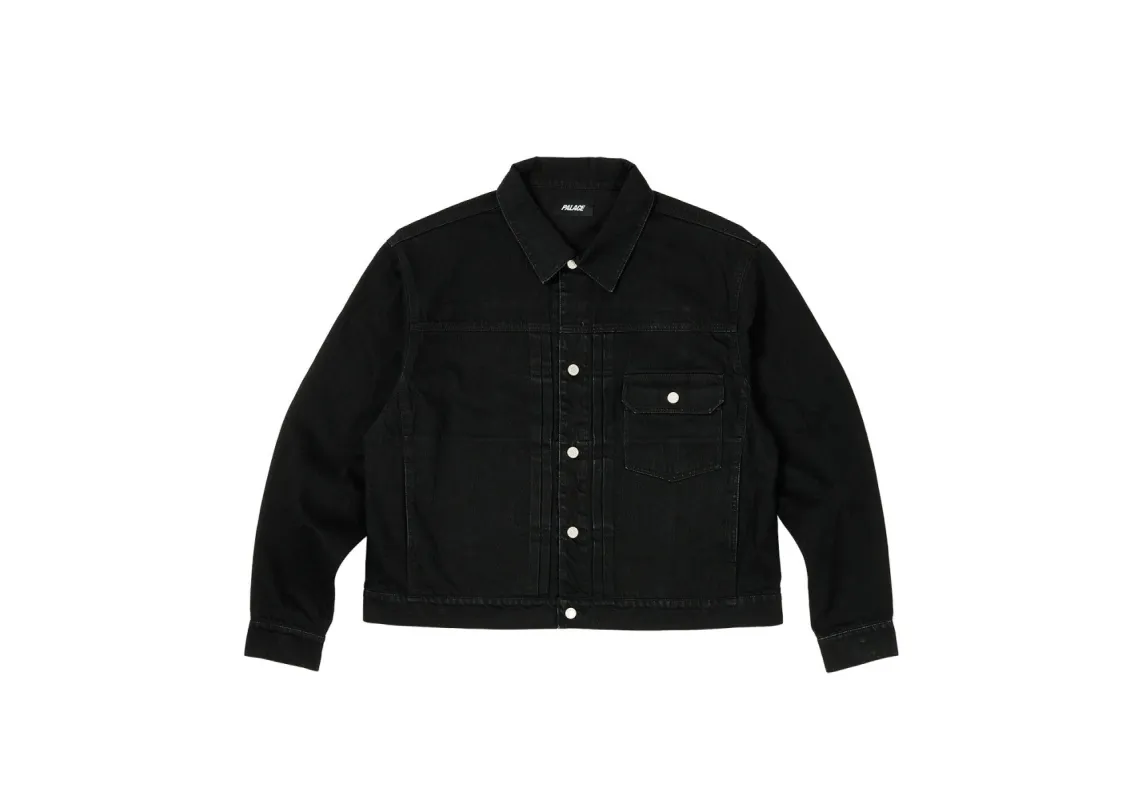 DENIM JACKET BLACK sold by PALACE