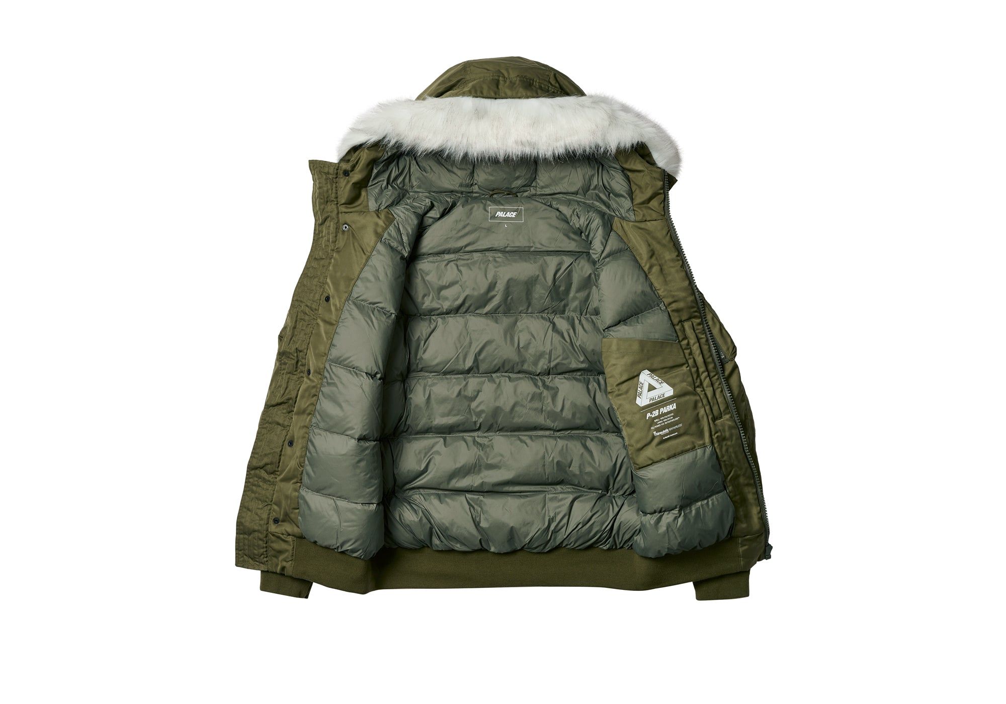 P-2B CARGO PARKA OLIVE sold by PALACE product image thumbnail 3