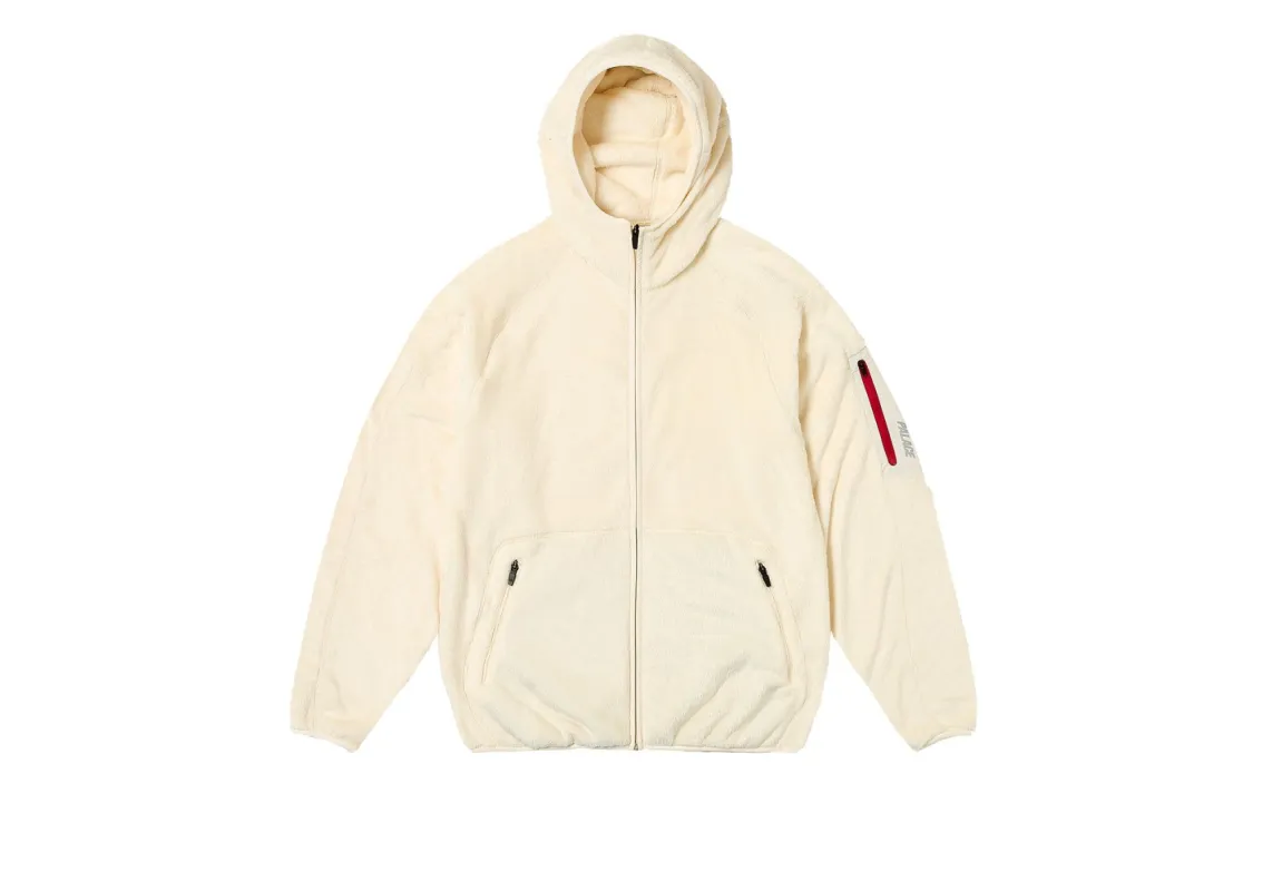 FLEECE P LINER SOFT WHITE made by PALACE
