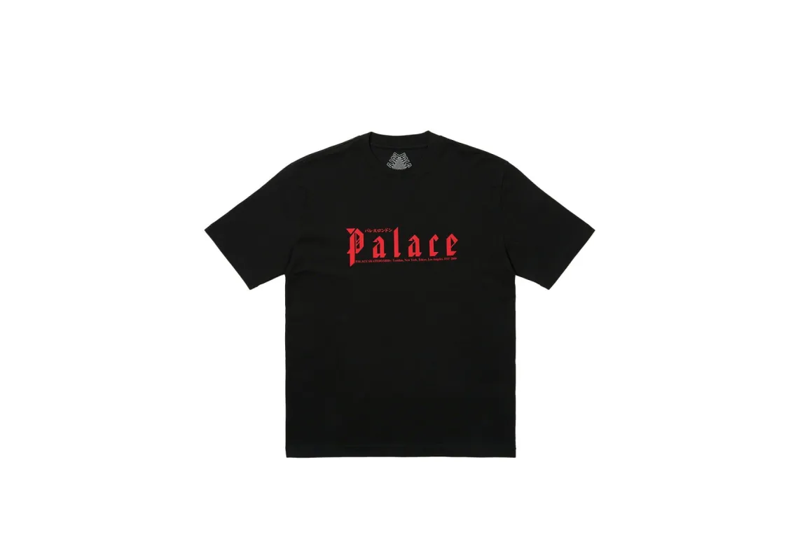 KITANO T-SHIRT BLACK sold by PALACE