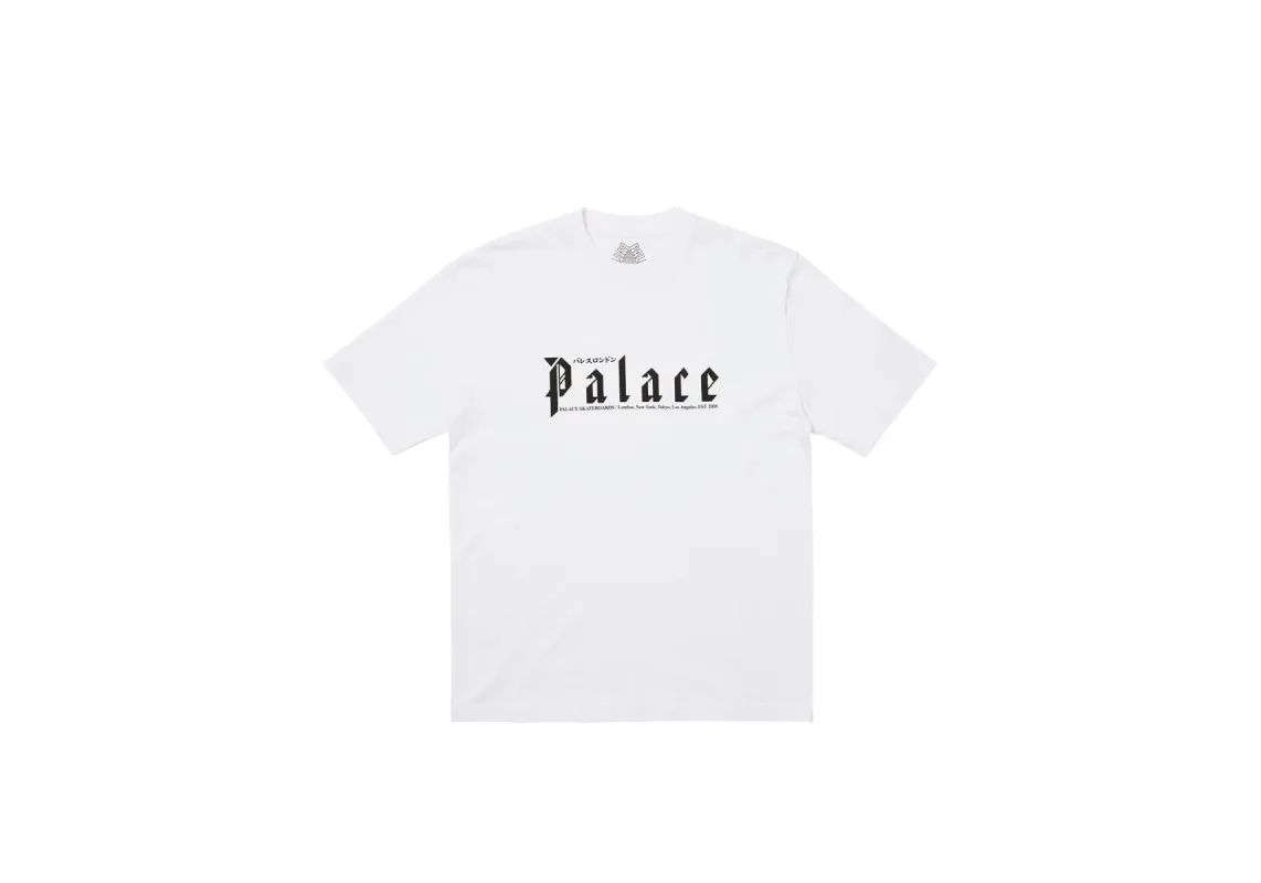 KITANO T-SHIRT WHITE sold by PALACE
