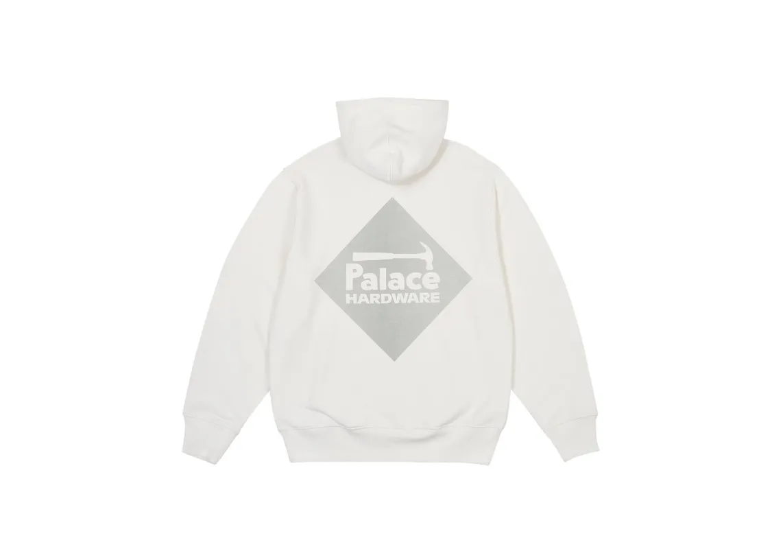 PALACE HARDWARE HOOD WHITE sold by PALACE