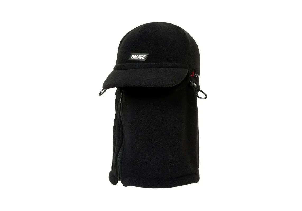 POLARTEC PEAKED FACE WARMER BLACK sold by PALACE