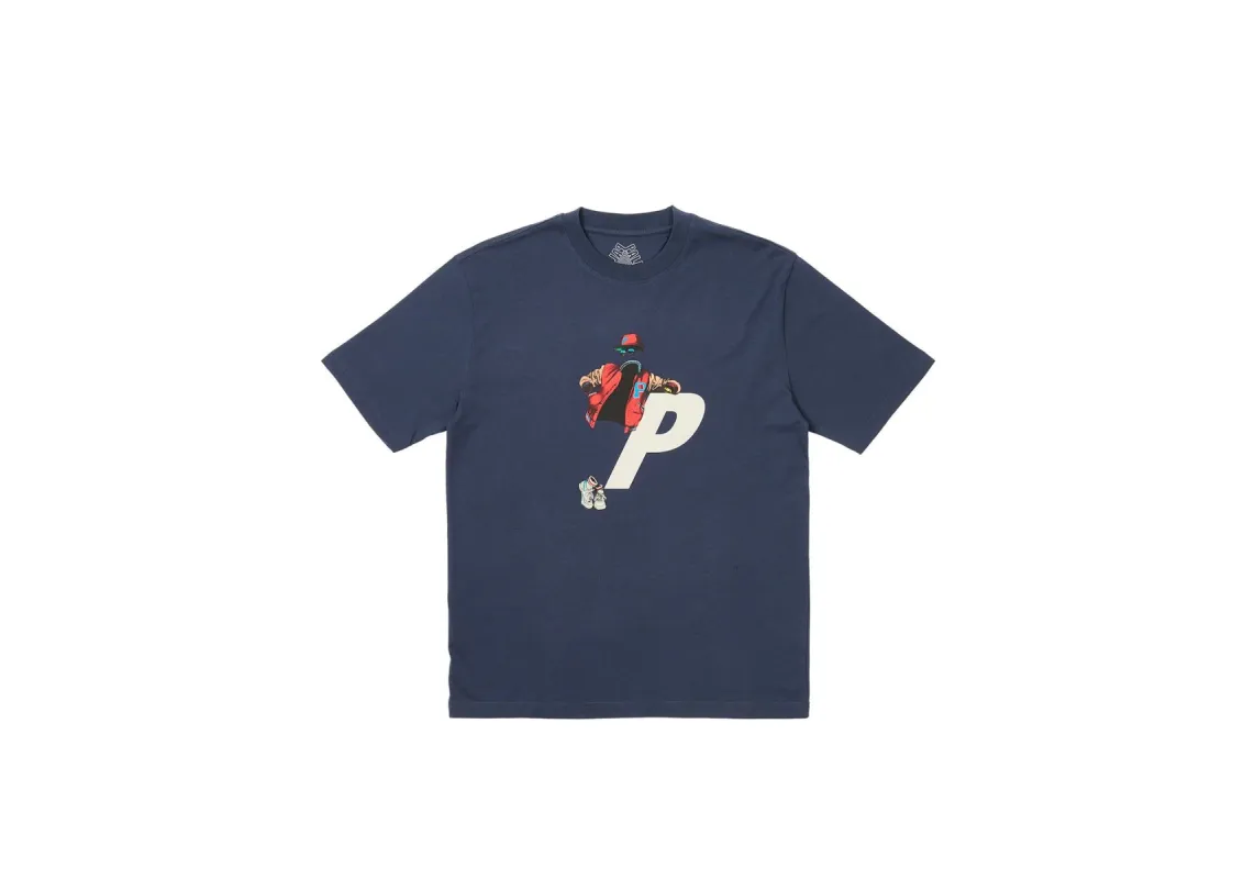 TRANSPARENCY T-SHIRT NAVY sold by PALACE