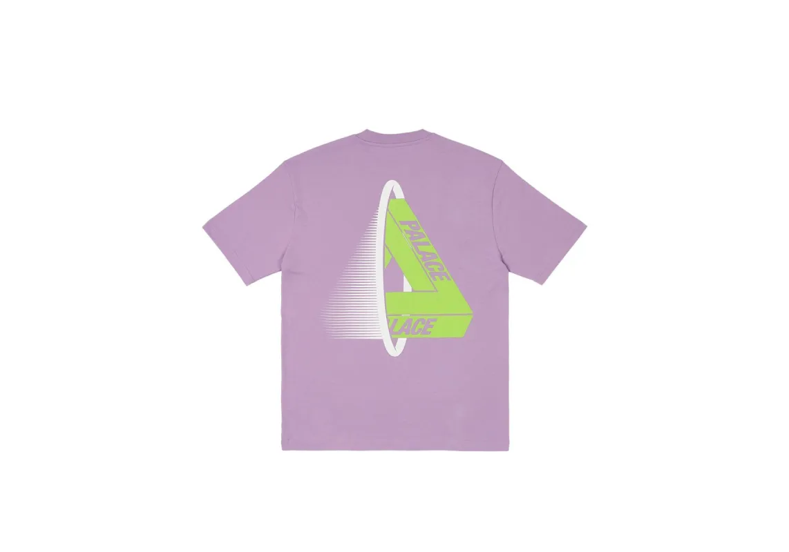 TRI-VOID T-SHIRT LIGHT PURPLE sold by PALACE