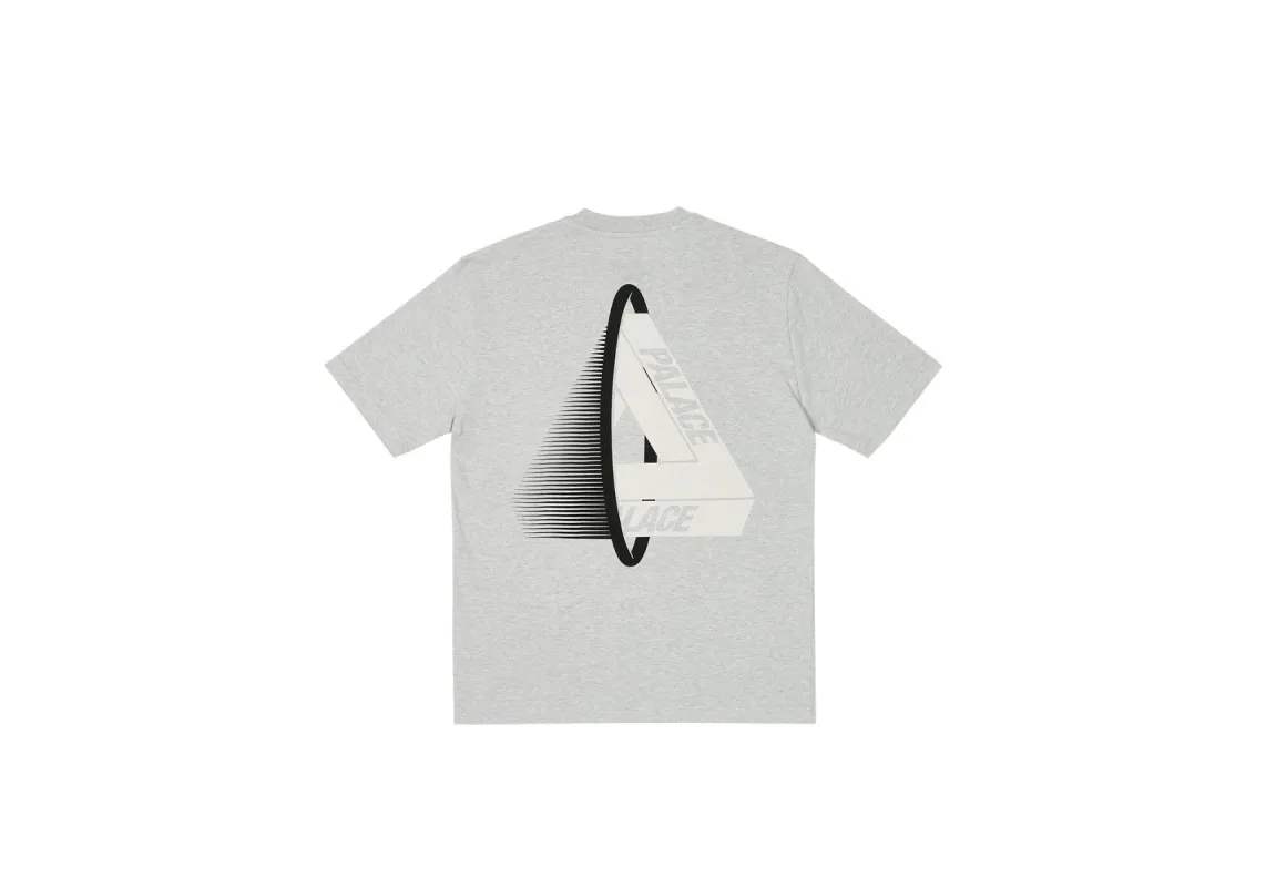 TRI-VOID T-SHIRT GREY MARL sold by PALACE
