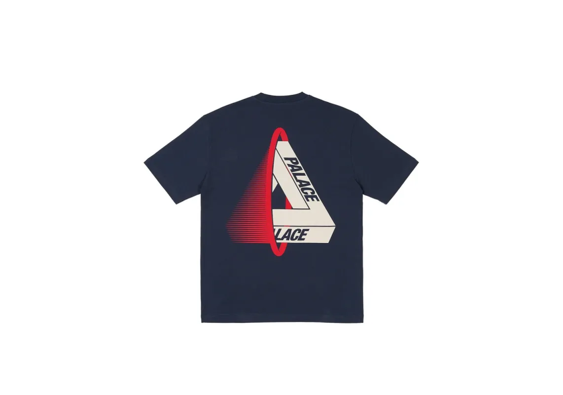 TRI-VOID T-SHIRT NAVY sold by PALACE