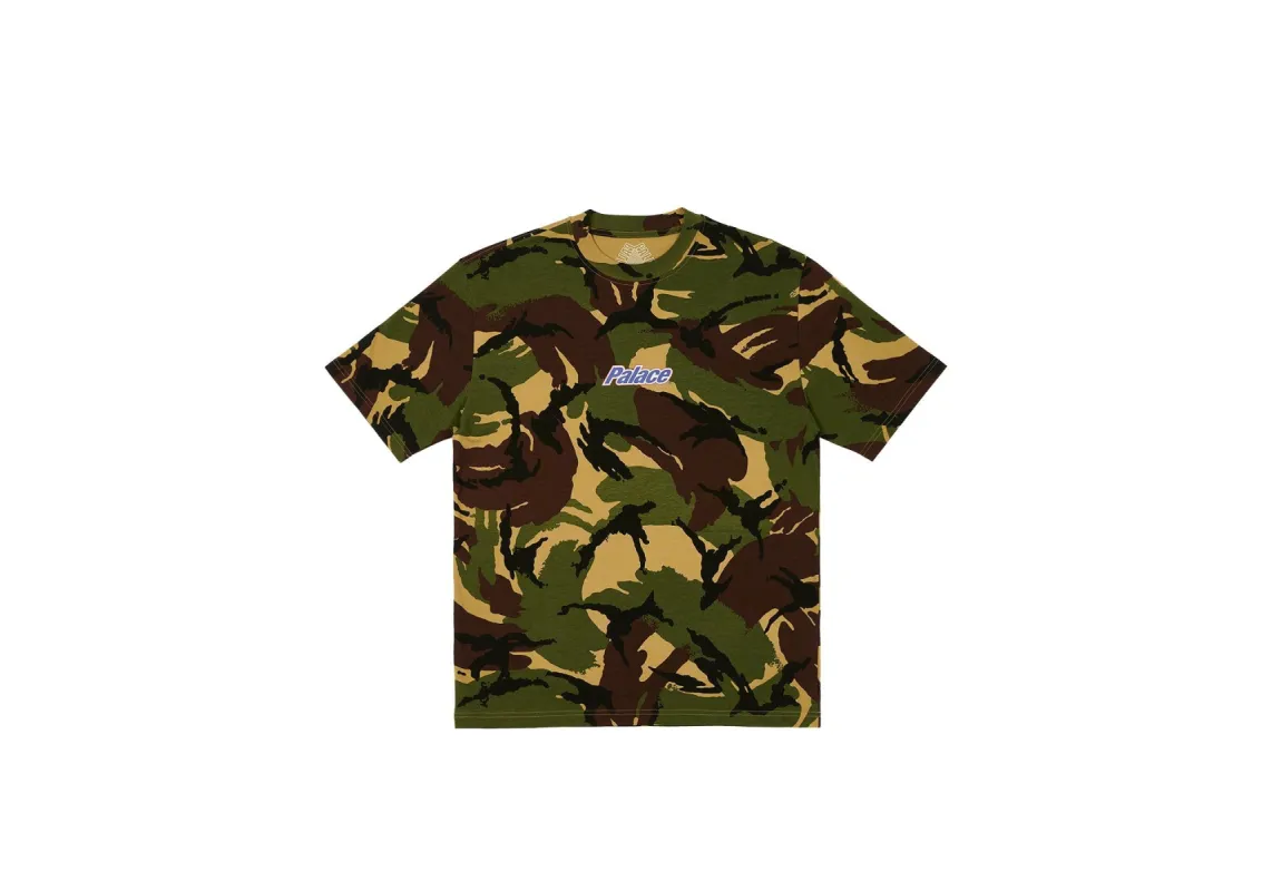 Palace Jungle Camo Tri-Ferg T-Shirt 'White' P24TS118 | Parallel