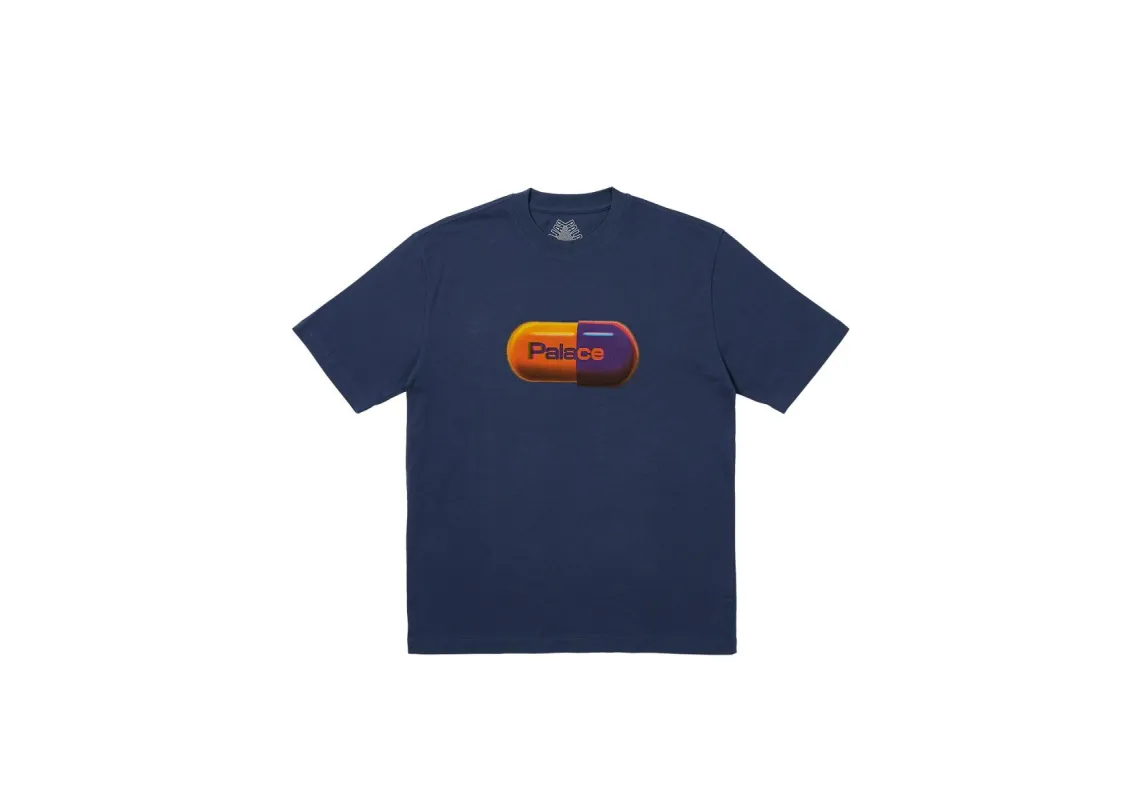 PHARMACY T-SHIRT NAVY sold by PALACE