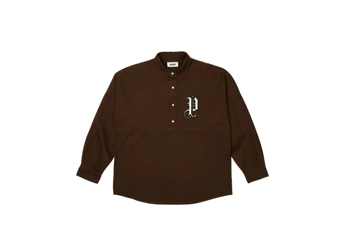 OLD ENGLISH OVERSHIRT NICE BROWN sold by PALACE