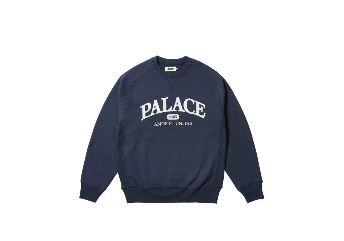 UNITAS CREW NAVY sold by PALACE