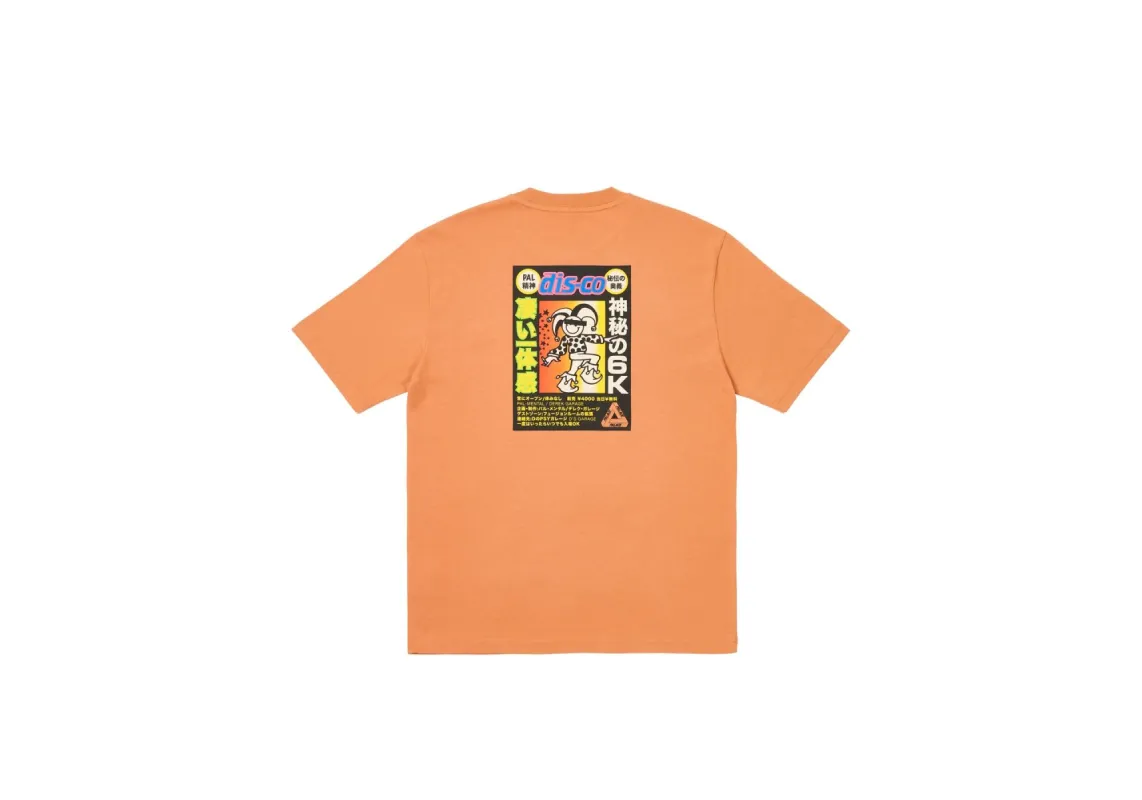 DEREK GARAGE T-SHIRT MELTED SUGAR sold by PALACE