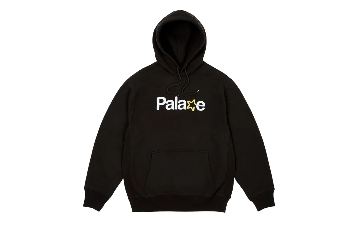 SIGNATURE HOOD BLACK sold by PALACE
