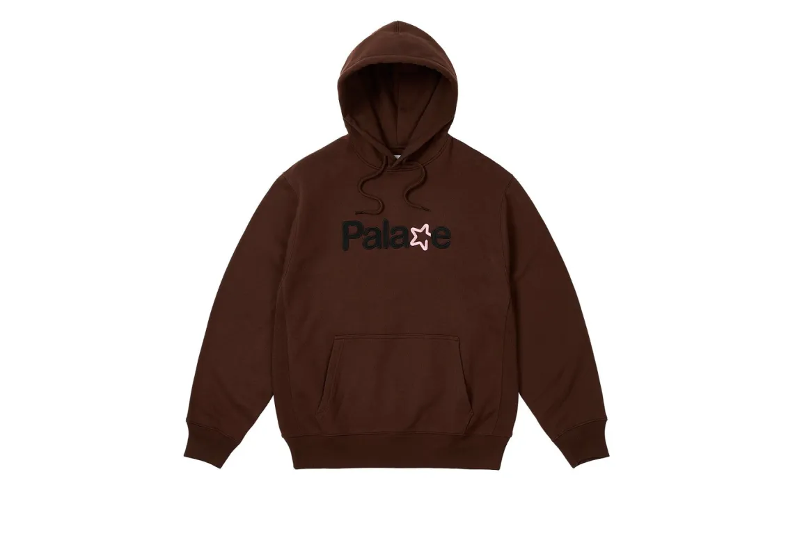 SIGNATURE HOOD NICE BROWN sold by PALACE