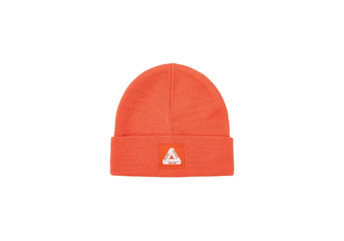 TRI-FERG PATCH BEANIE TIGER ORANGE made by PALACE
