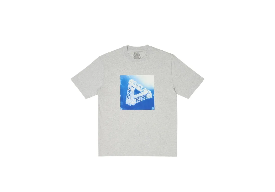 UNDER THE WEATHER T-SHIRT GREY MARL sold by PALACE