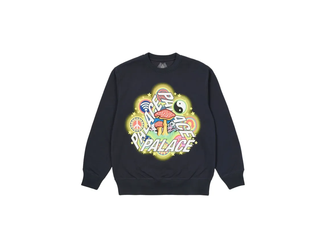 BUN 5G CREW NAVY sold by PALACE