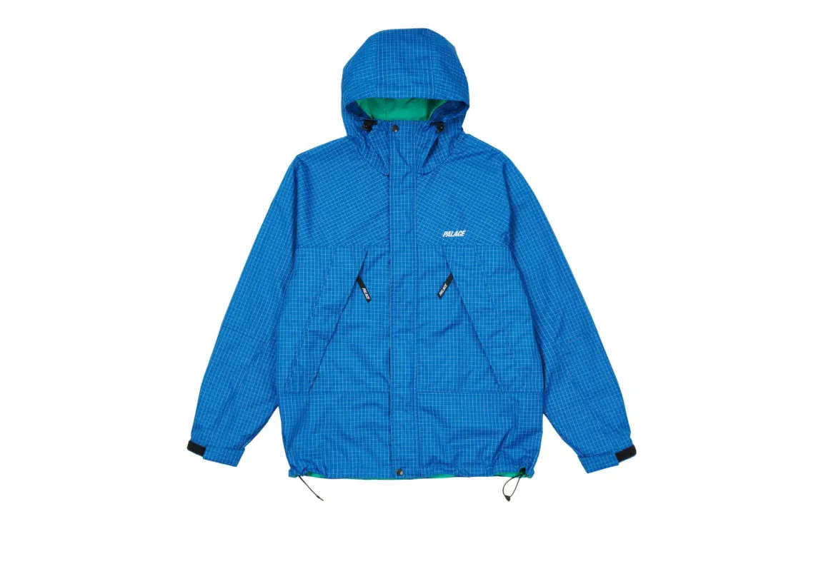 MOUNTAIN PARKA BLUE sold by PALACE