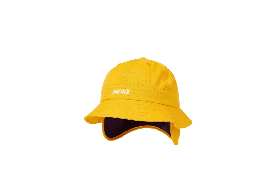 MOUNTAIN BUCKET HAT YELLOW sold by PALACE