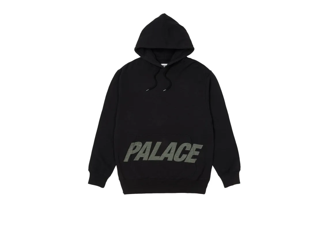 PAL POCKET SLUB HOOD BLACK sold by PALACE