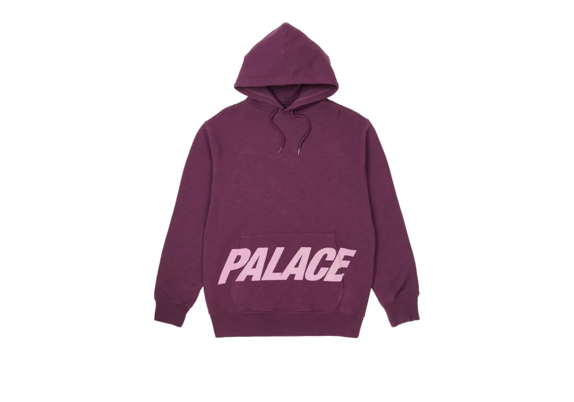 PAL POCKET SLUB HOOD PURPLE sold by PALACE