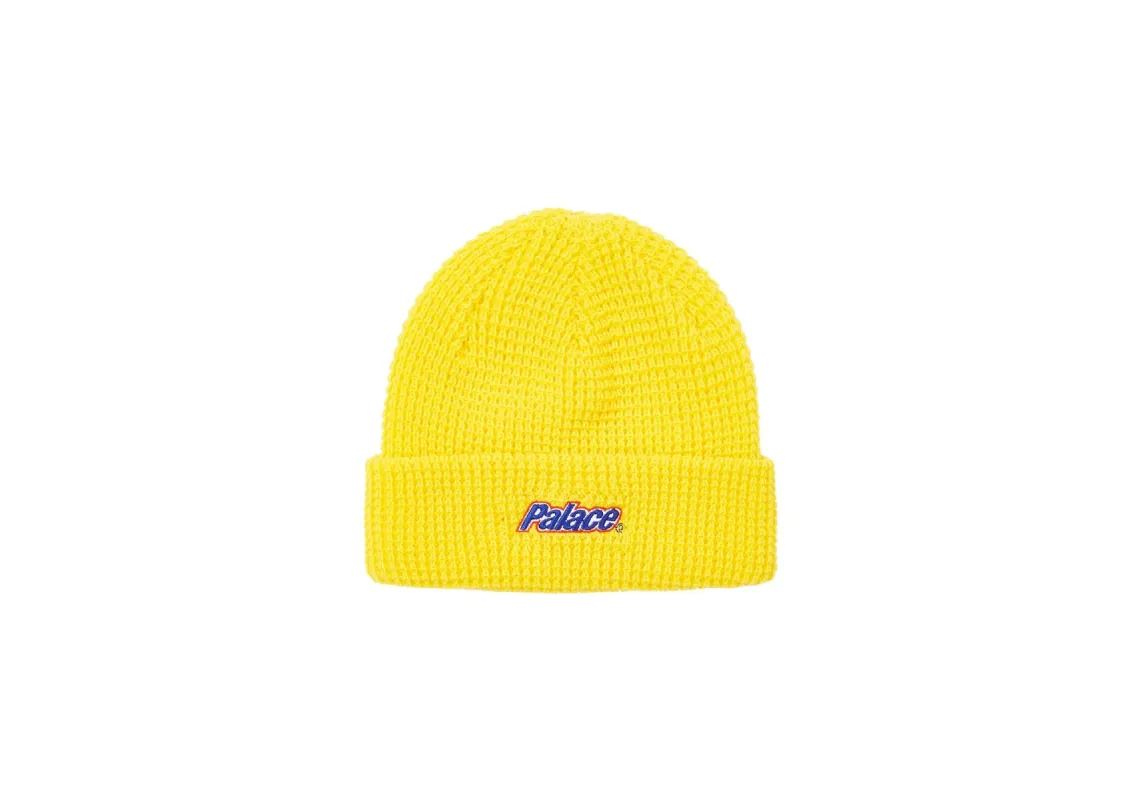 LOWERCASE FONT BEANIE YELLOW sold by PALACE