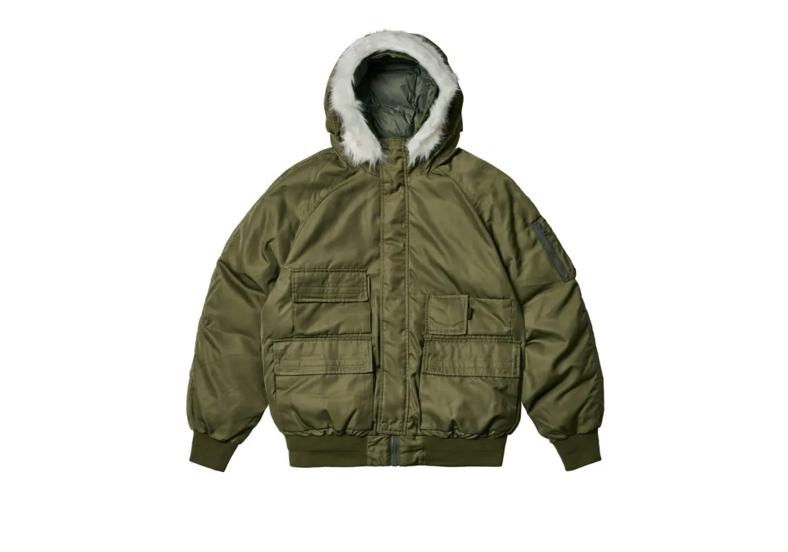 P-2B CARGO PARKA OLIVE made by PALACE