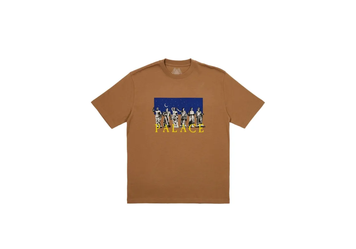STILL T-SHIRT MOCHA sold by PALACE