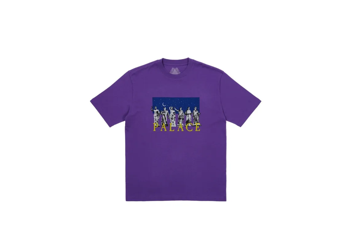 STILL T-SHIRT REGAL PURPLE sold by PALACE