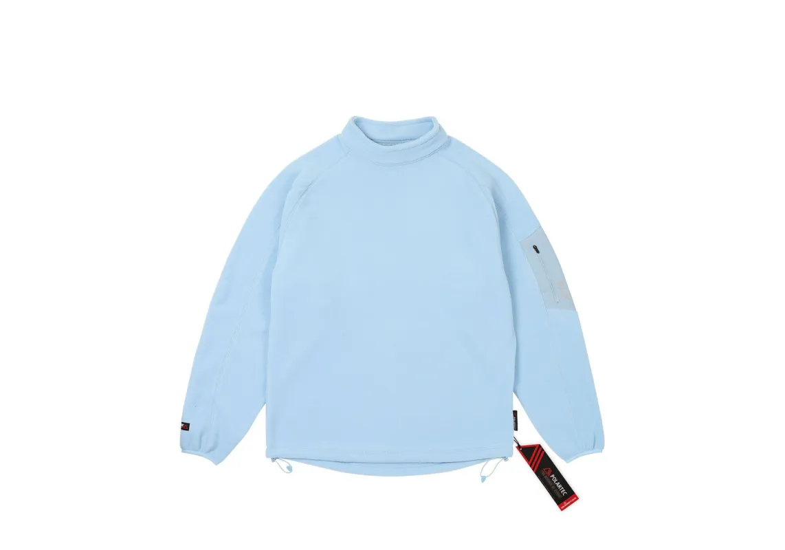 POLARTEC MOCK NECK LIGHT BLUE sold by PALACE