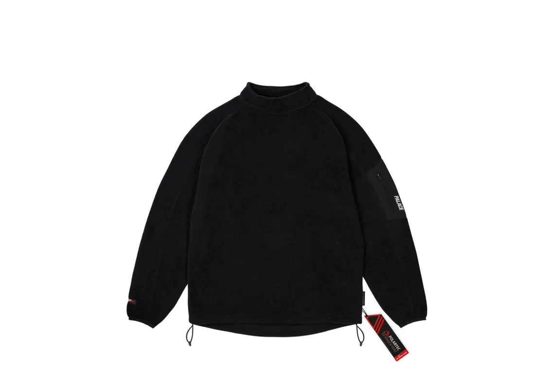 POLARTEC MOCK NECK BLACK sold by PALACE