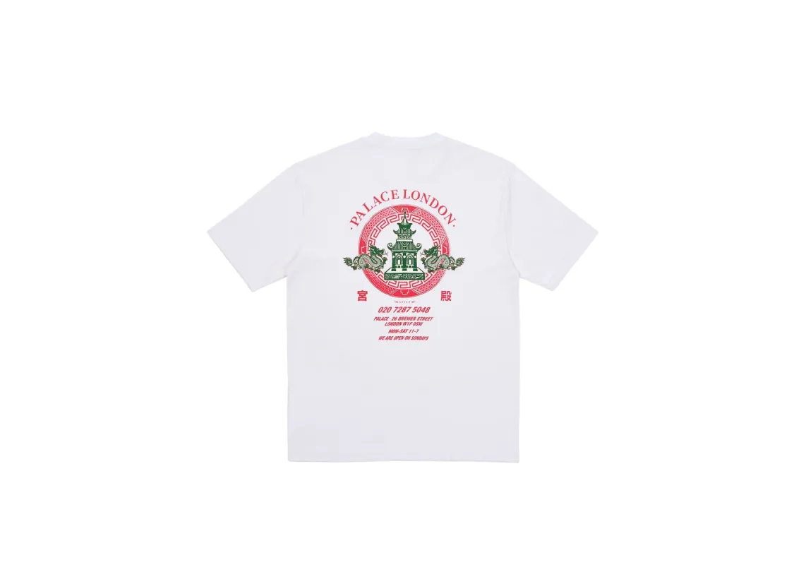 FORTUNATE T-SHIRT WHITE sold by PALACE