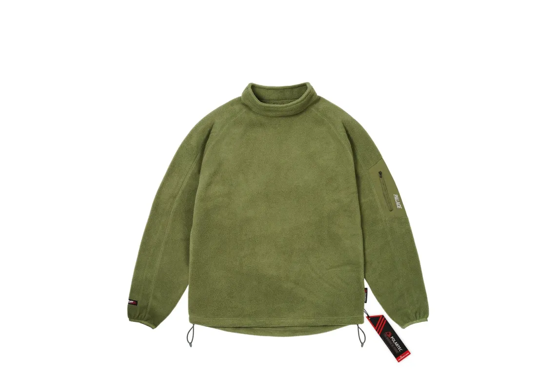 POLARTEC MOCK NECK THE DEEP GREEN sold by PALACE