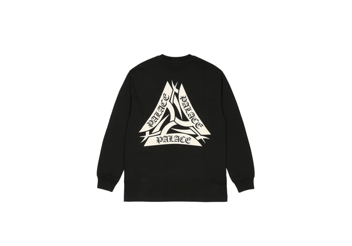 TRIBAL TRI LONGSLEEVE BLACK sold by PALACE