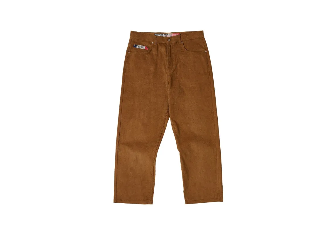 PALACE DROORS JEAN BROWN CORDUROY made by PALACE