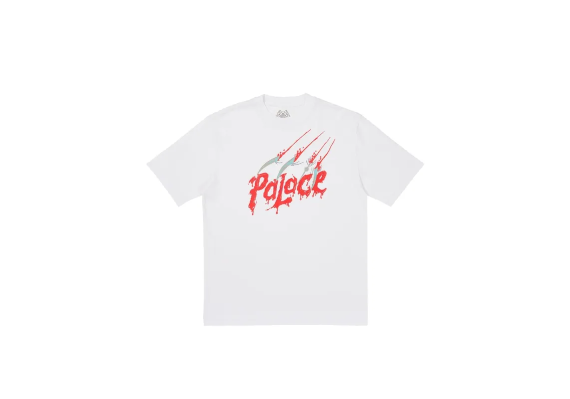SCRATCHY T-SHIRT WHITE sold by PALACE