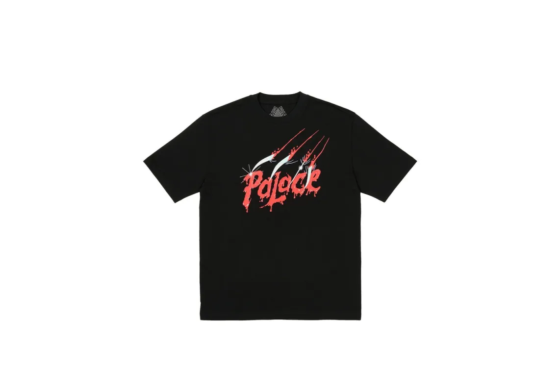 SCRATCHY T-SHIRT BLACK sold by PALACE