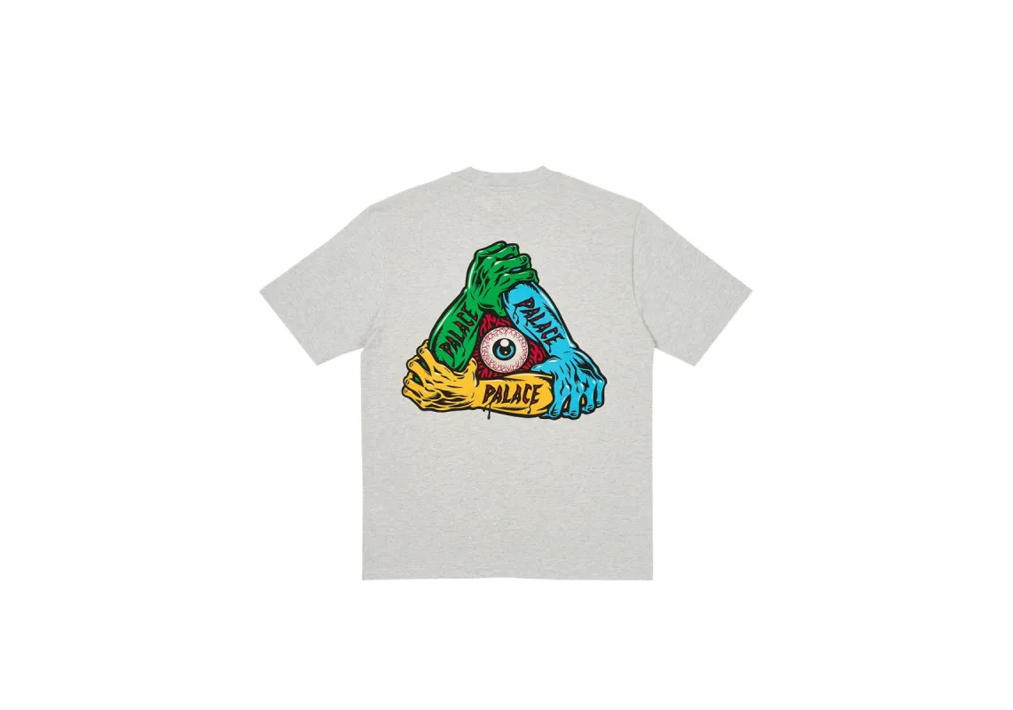 ARMS T-SHIRT GREY MARL sold by PALACE