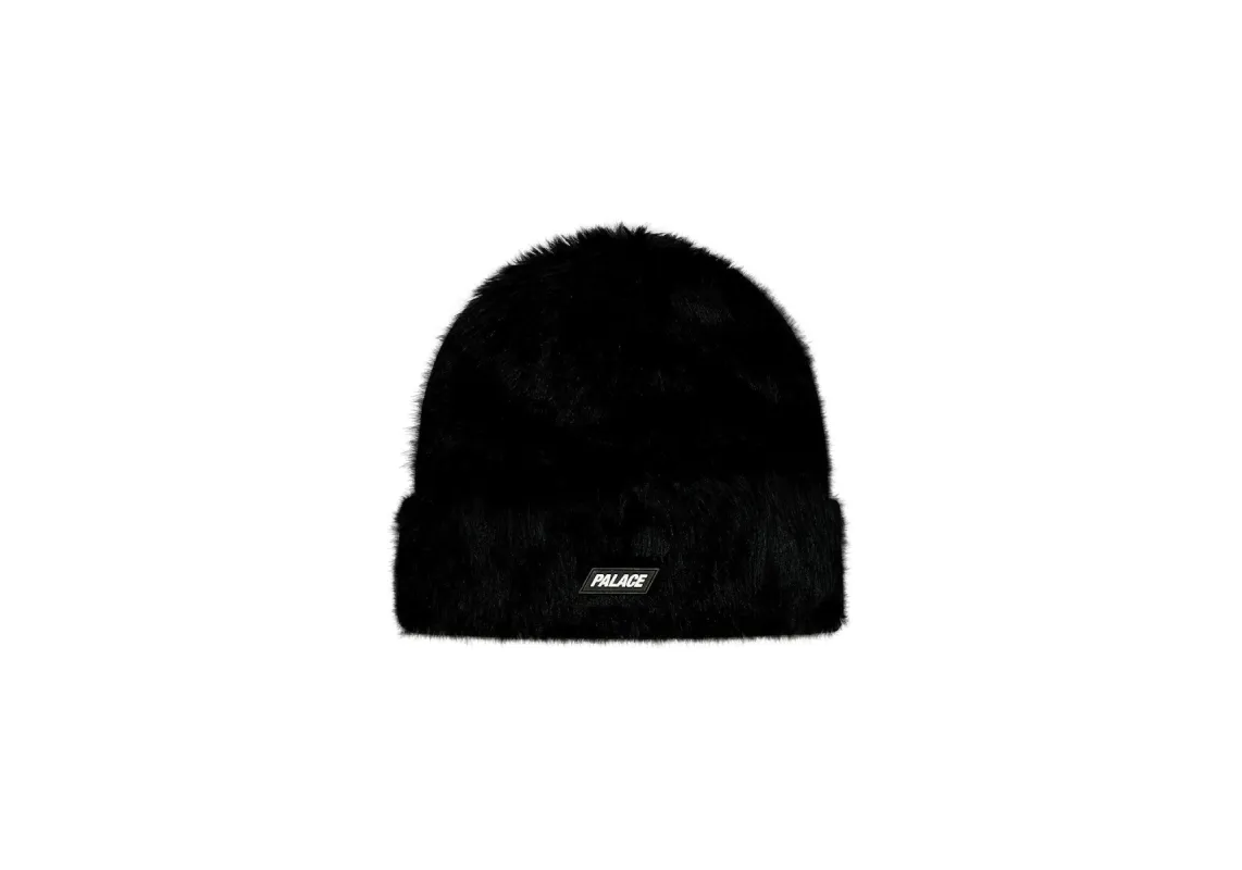 TEDDY BEANIE BLACK sold by PALACE