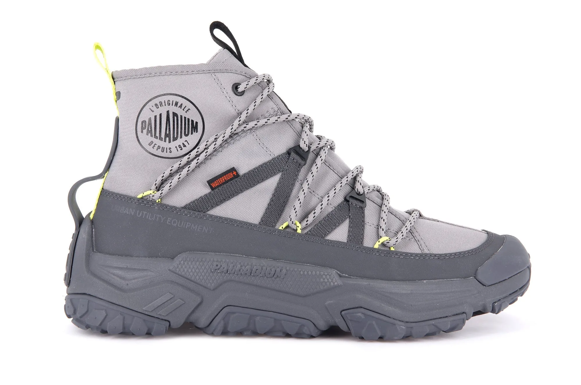 77987-071-M | Off-Grid Cross WP+ | Gray Flannel sold by Palladium