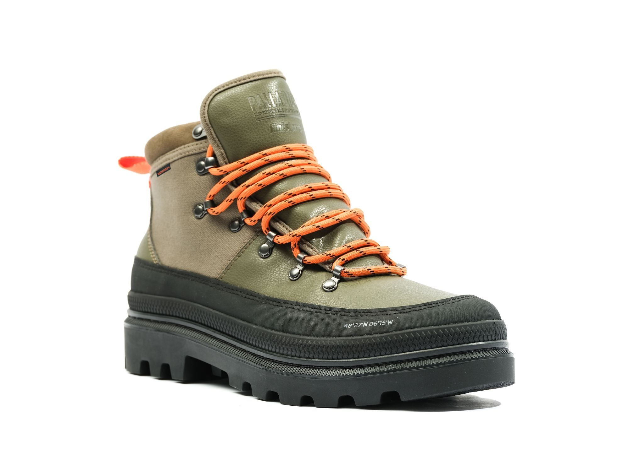 78554-309-M | Pallatrooper Hiker WP+ x Finisterre | Olive Night sold by Palladium product image thumbnail 8