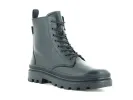 77972-001-M | Pallatrooper Off Leather | Black/Black sold by Palladium